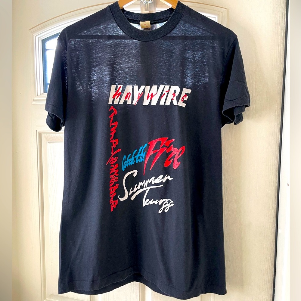 ***Super Rare Haywire Band T-Shirt. Summer Tour ‘88